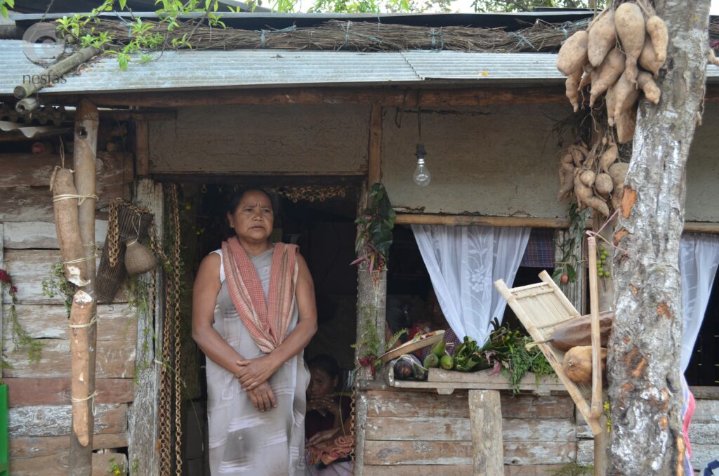 Resident of Nongtraw village, Meghalaya